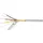 VOKA Kabelwerk JYSTY2X2X08 Telefonkabel J-Y(ST)Y 2 x 2 x 0.8 mm steingrau (RAL 7032) 100 m