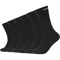 SKECHERS Socken "mesh ventilation", Damen, Gr. 47-49, schwarz, Baumwollmischung,