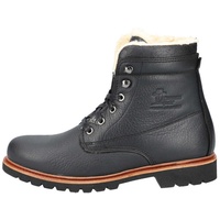 Panama Jack Panama 03 Aviator Herren Warm gefüttert Classics Kurzschaft Stiefel - Schwarz 45