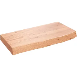 vidaXL Wandregal 60 x 30 x 6 cm Hellbraun