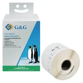 G&G Universaletiketten 11354 Weiß 32 x 57 mm 1000 St.