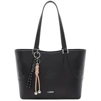 L.Credi Roberta Shopper Polyurethan Black