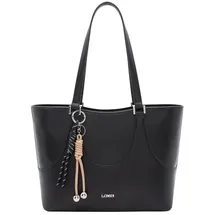 L.Credi Roberta Shopper Polyurethan Black