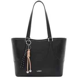 L.Credi Roberta Shopper Polyurethan Black