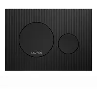 Laufen Moondance, WC-Betätigungsplatte - schwarz matt