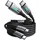 INIU USB C auf USB C Kabel, 100W [2m+2m] Typ C Schnellladekabel PD 5A QC 4.0 Nylon Ladekabel USB-C Aufladekabel für iPhone 17 16 MacBook Pro iPad Air, Samsung S25, PS5 Switch, Pixel 10 Huawei usw.