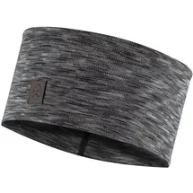 Buff Merino Wide Stirnband multistripes fog grey