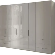Wiemann Falttürenschrank Ohio 300 x 216 x 58 cm Grau