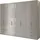 Wiemann Falttürenschrank Ohio 300 x 216 x 58 cm Grau