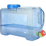 Generisch 18L Camping-Wasserkanister mit Hahn - Kunststoff, auslaufsicher, für Outdoor, Wohnwagen & Notfallvorsorge