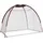 vidaXL Golf Trainingshilfe Schwarz 314 x 150 x 206 cm Polyester