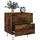 vidaXL Nachtschrank 40 x 35 x 47,5 cm Räuchereiche
