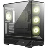 MSI MAG PANO 130R PZ Midi Tower Gaming Gehäuse, Seitenfenster, Schwarz
