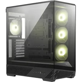 MSI MAG PANO 130R PZ Midi Tower Gaming Gehäuse, Seitenfenster, Schwarz