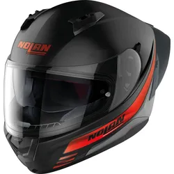 Nolan N60-6 Sport Outset Helm, schwarz-rot, Größe S für Männer