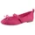 aniston shoes Ballerina ANISTON SHOES, Damen, Gr. 40, pink, Textil, Veloursleder, Schuhe Ballerina, Riemchenballerina, Schlupfschuh, Loafer, Slipper