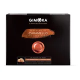 Gimoka Kaffeekapseln Espresso Caramello 100% Arabica, Intensität 8, Kaffee mit Karamellaroma - 50 Kaffeepads - Kompatibel mit Nespresso* Professional Maschine Zenius und Gemini