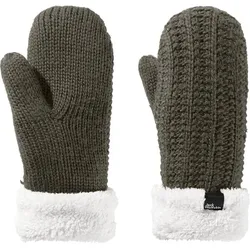 JACK WOLFSKIN Damen Handschuhe HIGHLOFT KNIT, island moss, S