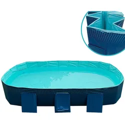 Starlyf® Planschbecken, faltbarer Pool ohne Aufblasen, langlebig & robust Foldable Pool