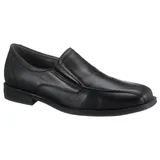 WALDLÄUFER Henry Slipper Bequemschuh, Festtagsschuh mit seitlichen Stretcheinsätzen, G-Weite schwarz 43 EU (9 UK)