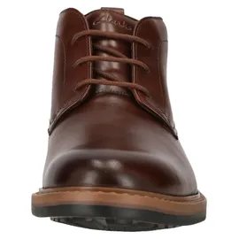 CLARKS Aldwin Chukka Stiefel Mid Tan Lea 43