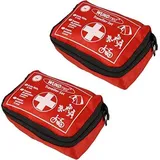 Wundmed 2x 32tlg. Erste hilfe Set 2x Traveller Set Outdoor Notfallset Verbandstasche Verbandsset