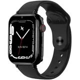 Maxcom FW59 4G 47 mm Kunststoffgehäuse Schwarz Einheitsgröße Sportarmband Schwarz Einheitsgröße