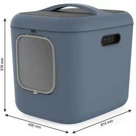 Rotho Biala Xl Katzentoilette - Blau