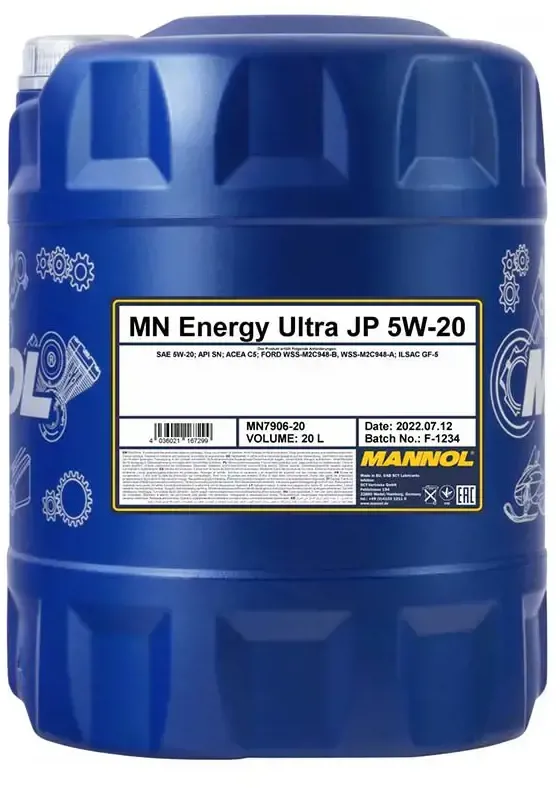 MN Energy Ultra JP 5W-20 20 L