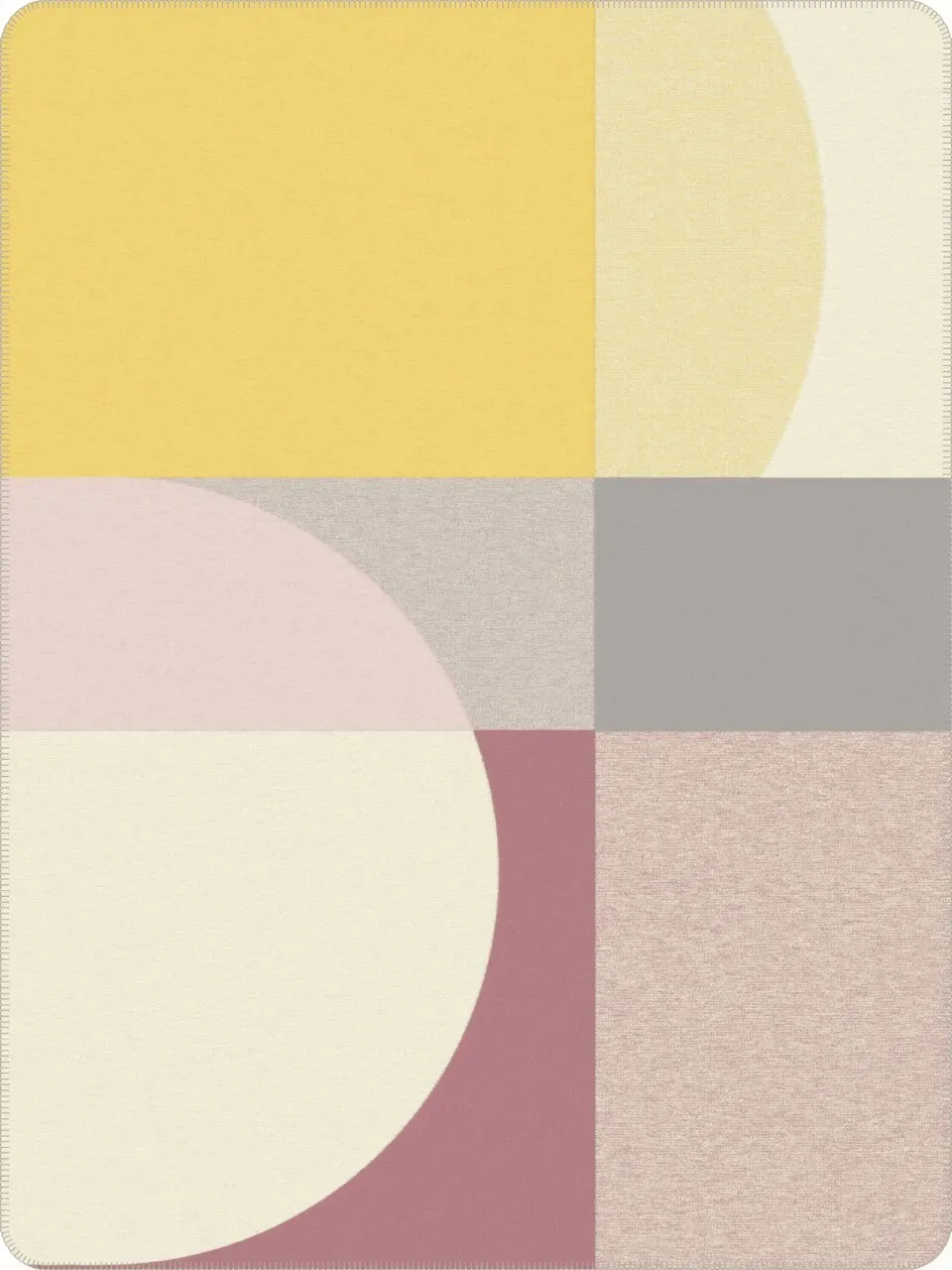 IBENA Jacquard Wohndecke GEOCA - B/L ca. 150,00x200,00