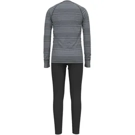 Odlo Active Warm Eco Set Schwarz/Grau Melange 92
