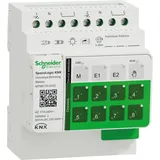 Schneider Electric MTN6710-0102 SpaceLogic KNX Master Dimmer, 2-fach