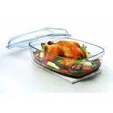 Pyrex Glasdeckel für Hitzebeständiges Gefäß Pyrex 7 L