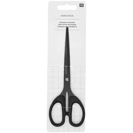 Rico Design Antihaft Schere Schwarz, 17,8 cm / 7''