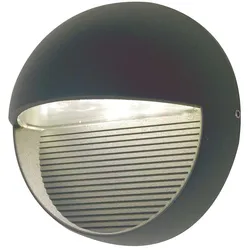Außenleuchte Wandlampe Balkonleuchte LED Alu graphit IP54 Wandlampe Graten Hof