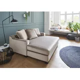 Atlantic Home Collection XXL-Sessel "Nobel", beige (creme), B:158cm H:89cm T:173cm, ATLANTIC HOME COLLECTION, Sessel, XXL-Sessel, Megasessel, Loveseat, inkl. 5 Rückenkissen, frei im Raum stellbar
