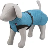 TRIXIE Riom, winter coat, for a dog, blue, S: 40 cm (9, Hundemantel), Hundebekleidung