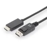 Digitus DisplayPort / HDMI Adapterkabel 1 m Schwarz