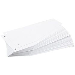 OTTO Office Nature Trapeztrennstreifen weiß, 24x10.5 cm
