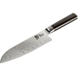 KAI Shun Santokumesser 16,5 cm mit Kullenschliff