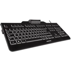 CHERRY KC 1000 SC schwarz, USB, DE, inkl. Chipkartenleser