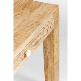 Kare DESIGN Esstisch mit Schüben Puro Plain 160 x 80 cm Holz Braun