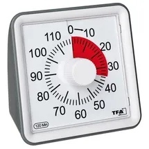 TFA VISUAL Timer Kurzzeitmesser Weiß