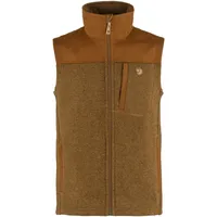 Fjällräven Buck Fleece Vest M Herren - Fleeceweste - braun