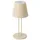 LINDBY LED Janea Dimmbar (spritzwassergeschützt (Modern) in Creme aus Metall 1-flammig