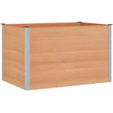 vidaXL Hochbeet 150 x 100 x 91 cm Braun