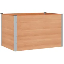 vidaXL Hochbeet 150 x 100 x 91 cm Braun