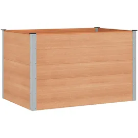 vidaXL Hochbeet 150 x 100 x 91 cm Braun