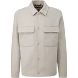 QS Overshirt meliert beige XL