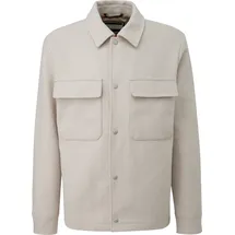 QS Overshirt meliert beige XL